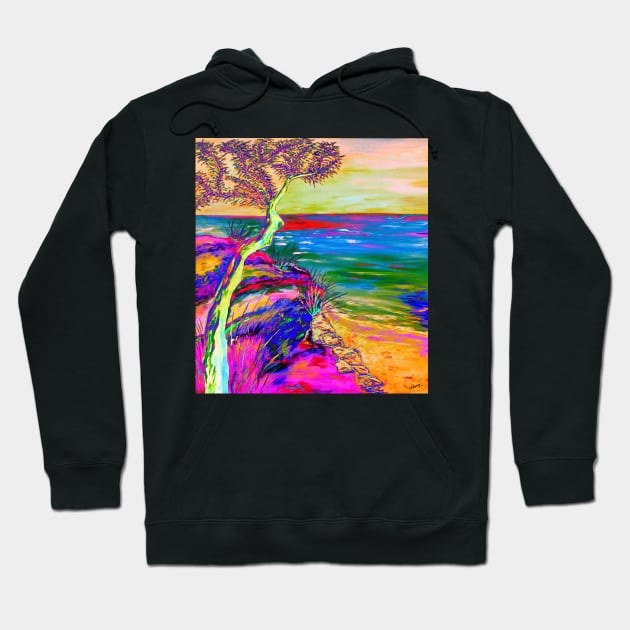 Looking out to sea. Hoodie by nicastro